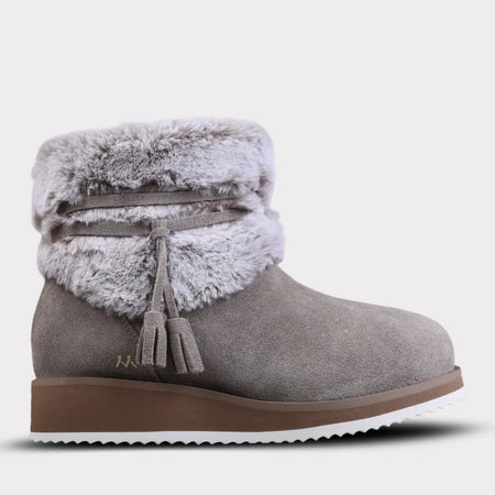 Bailee Women's Zip-Up Wedge Boot (1.5")