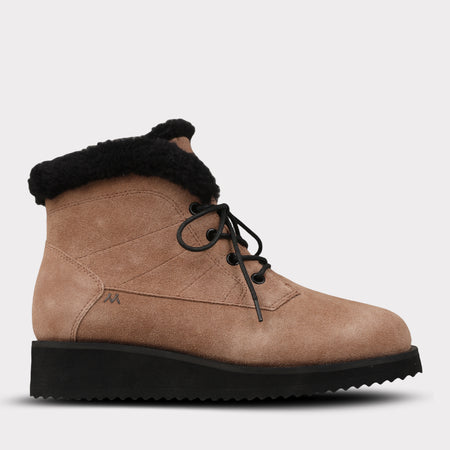 Demi Women's Lace-Up Wedge Boot (1.5")