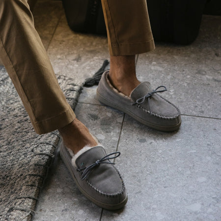 Theo Wide Men's Slip-On Moccasin