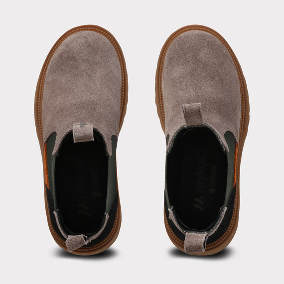 Smoke/Dark Green
