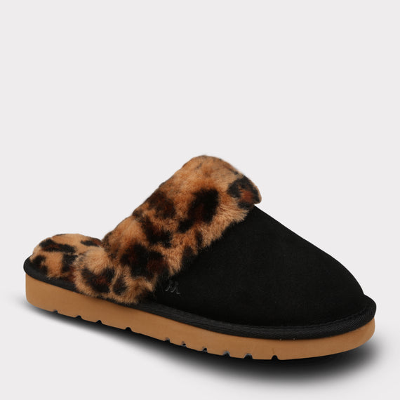Black/Leopard
