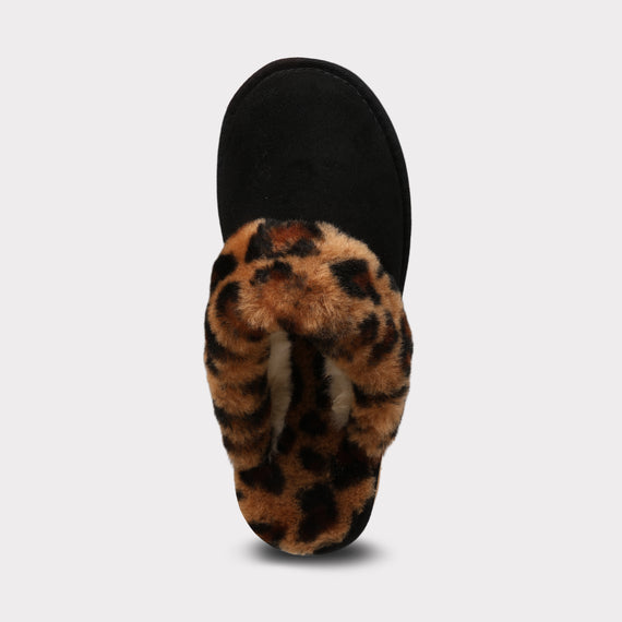 Black/Leopard