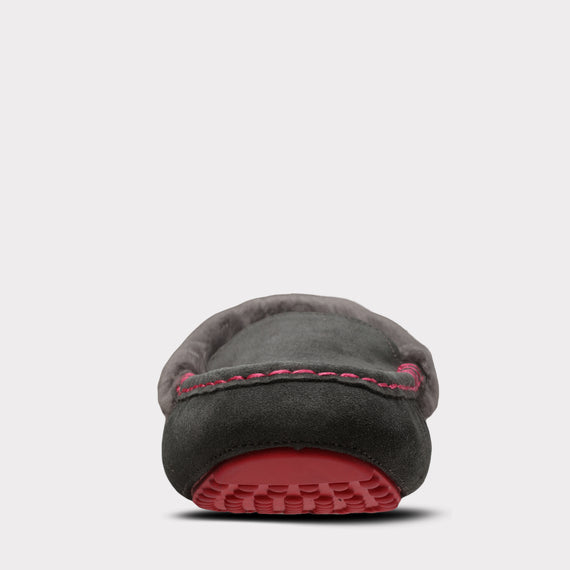 Charcoal/Hot Pink