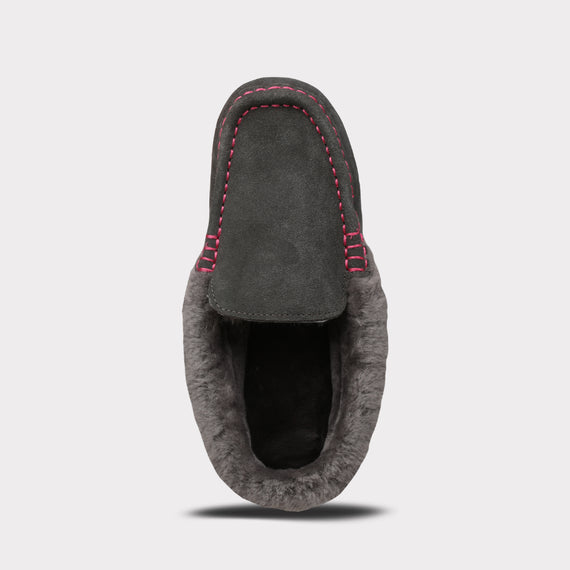 Charcoal/Hot Pink