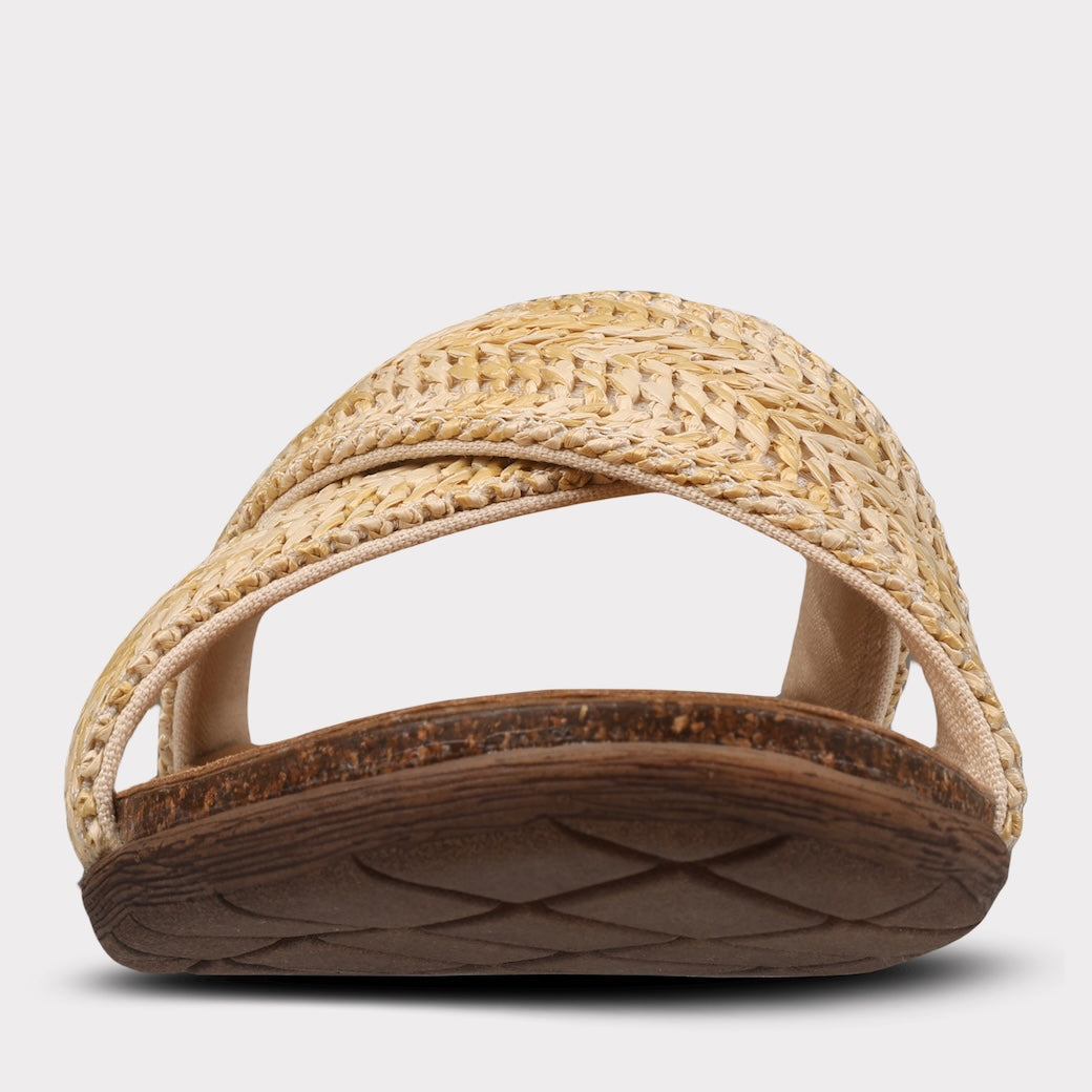 Leyla Women's Crossband Sandal - Mykos Footwear